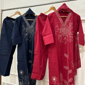 Blossom Breeze Cotton Suit Set